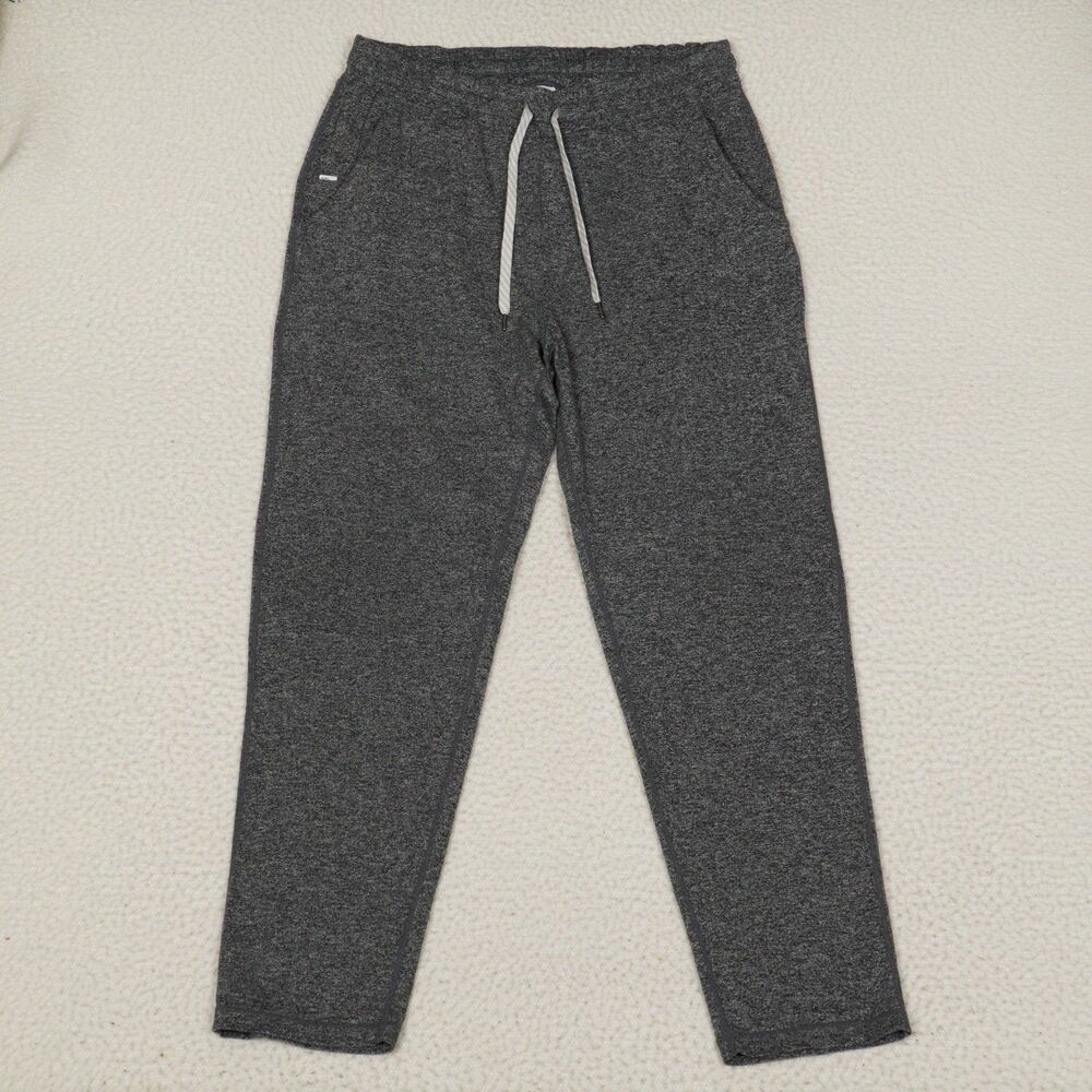 Vuori Ponto Performance Pant Mens Large Heather Gray V418 Stretch Straight-Leg